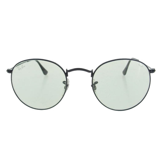 Ray-Ban レイバン RB3447 ROUNDMETAL ラウンドメタル 50□21 145 サングラス メガネ ブラック系 50□21　145【中古】