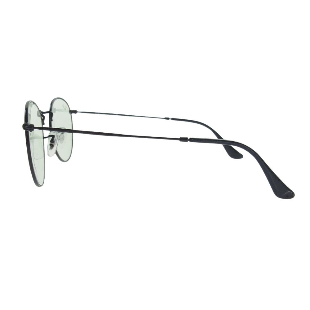 Ray-Ban レイバン RB3447 ROUNDMETAL ラウンドメタル 50□21 145 サングラス メガネ ブラック系 50□21　145【中古】