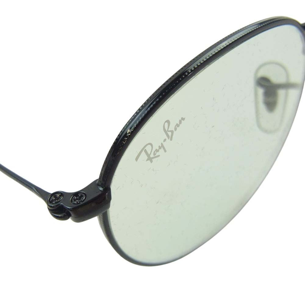 Ray-Ban レイバン RB3447 ROUNDMETAL ラウンドメタル 50□21 145 サングラス メガネ ブラック系 50□21　145【中古】