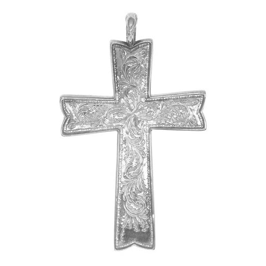 TARO WASHIMI ワシミタロウ 鷲見太郎 arabesque cross アラベスク クロス シルバー ペンダントトップ シルバー系【中古】