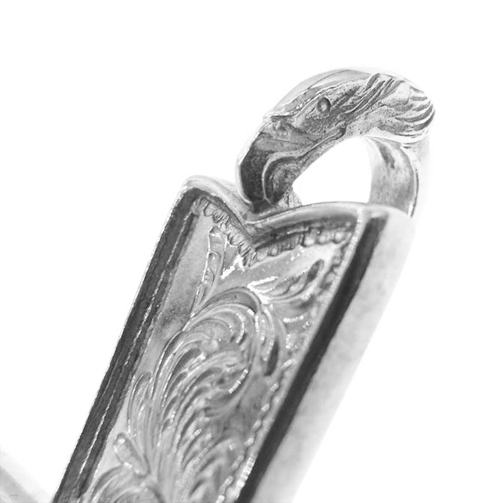 TARO WASHIMI ワシミタロウ 鷲見太郎 arabesque cross アラベスク クロス シルバー ペンダントトップ シルバー系【中古】