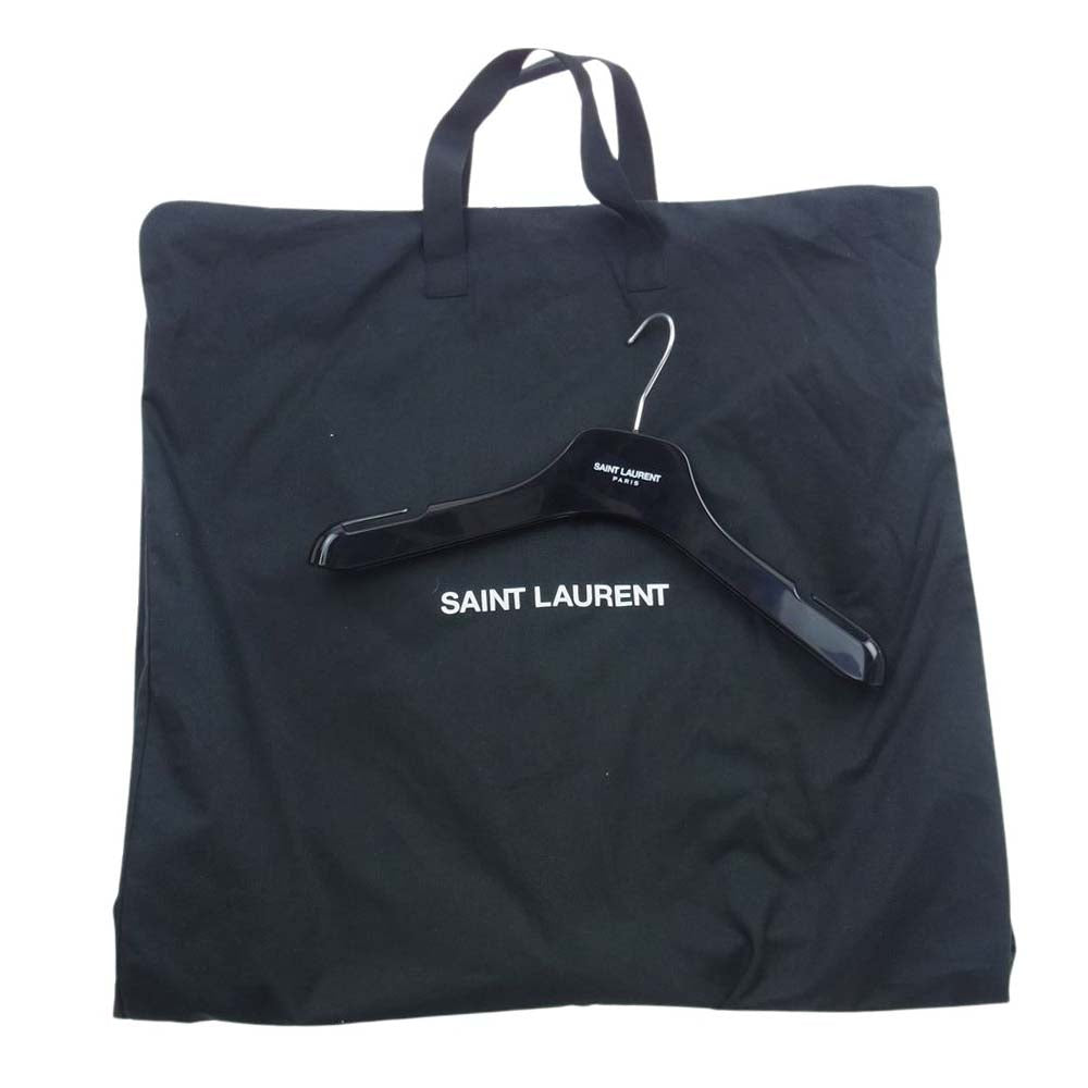 SAINT LAURENT サンローラン 397292 Y5YH1 クラシック モーター サイクル ライダース ジャケット ブラック系 46【中古】