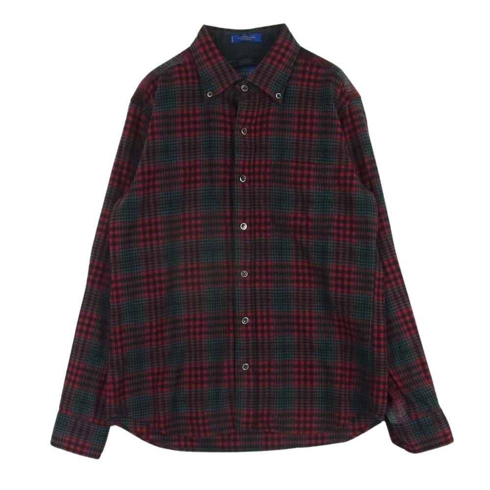 SOPHNET. ソフネット SOPH-112040 PENDLETON ペンドルトン チェック ネル シャツ 長袖 レッド系 グリーン系 ブラック系 L【中古】