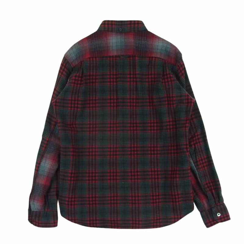 SOPHNET. ソフネット SOPH-112040 PENDLETON ペンドルトン チェック ネル シャツ 長袖 レッド系 グリーン系 ブラック系 L【中古】