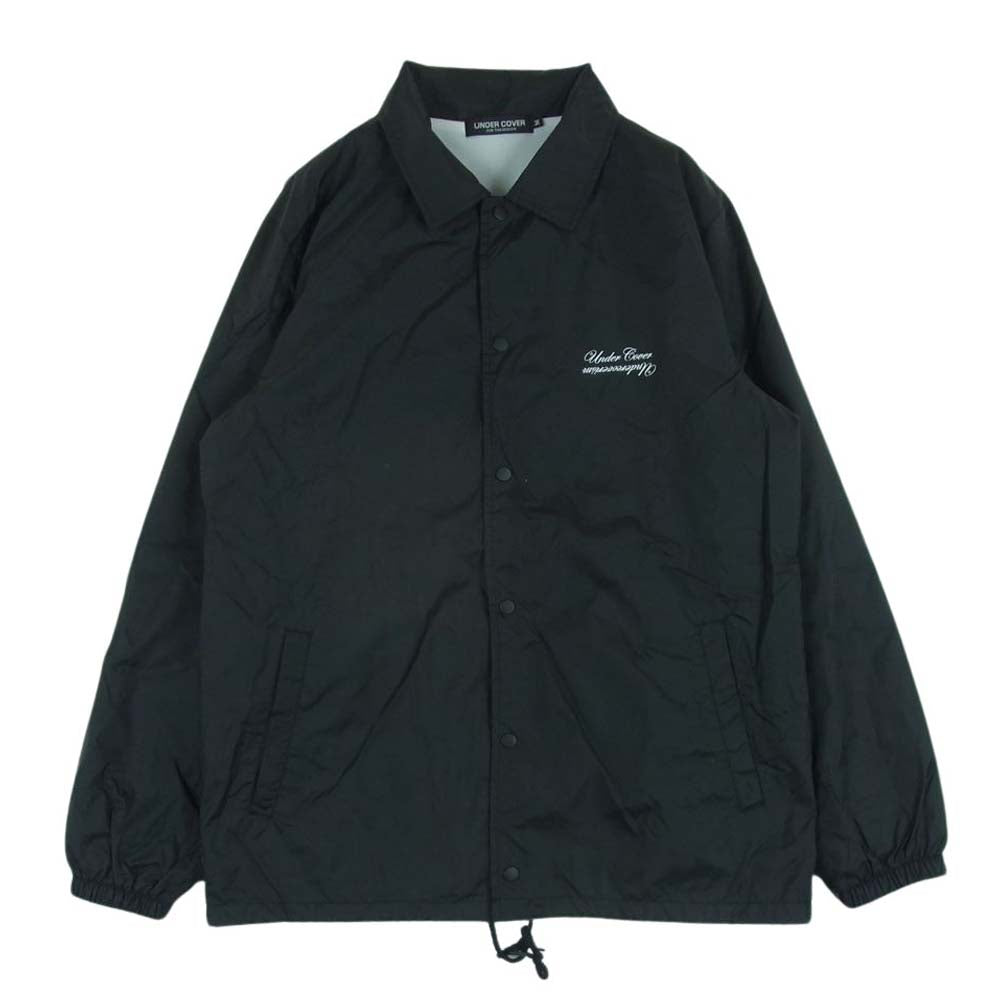 UNDERCOVER アンダーカバー 17SS UCS9210 バックプリント ナイロン コーチ ジャケット ブラック系 M【中古】