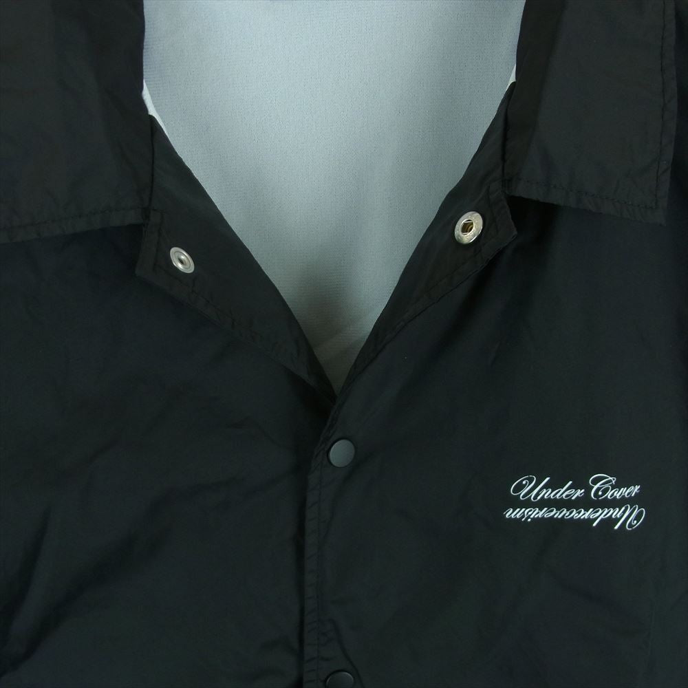 UNDERCOVER アンダーカバー 17SS UCS9210 バックプリント ナイロン コーチ ジャケット ブラック系 M【中古】