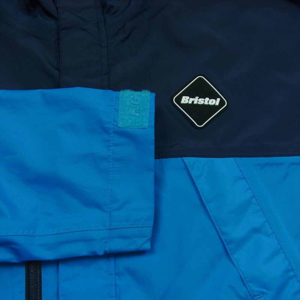 NIKE ナイキ F.C.R.B エフシーアールビー 577345-424 STORM-FIT WARM UP JACKET ウォーム アップ ウィンドブレーカー ナイロン ジャケット ブルー系 ネイビー系 L【中古】