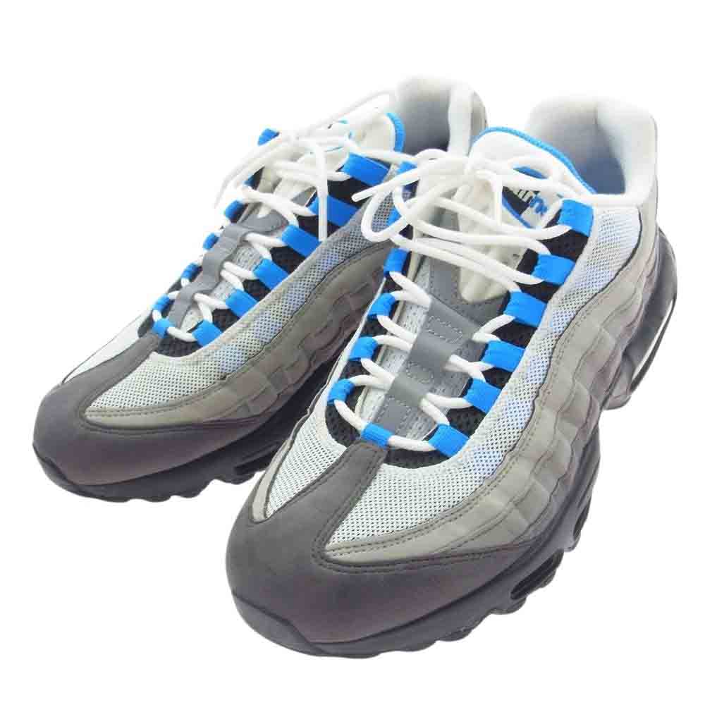NIKE ナイキ AT8696-100 Air Max 95 エアマックス 95 Crystal Blue クリスタルブルー スニーカー グレー系 29cm【中古】