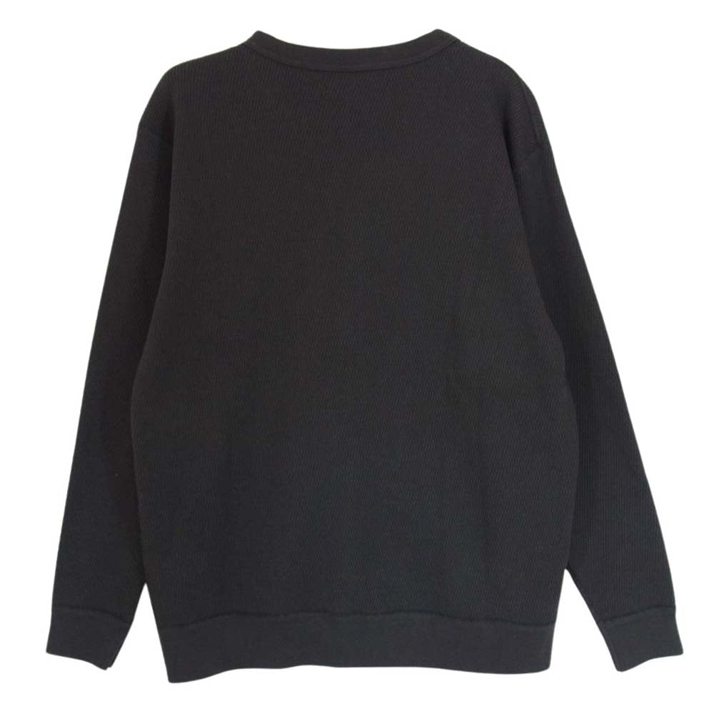 STANDARD CALIFORNIA スタンダードカリフォルニア SD Honeycomb Thermal Cardigan ハニカム サーマル カーディガン チャコール系 M【美品】【中古】