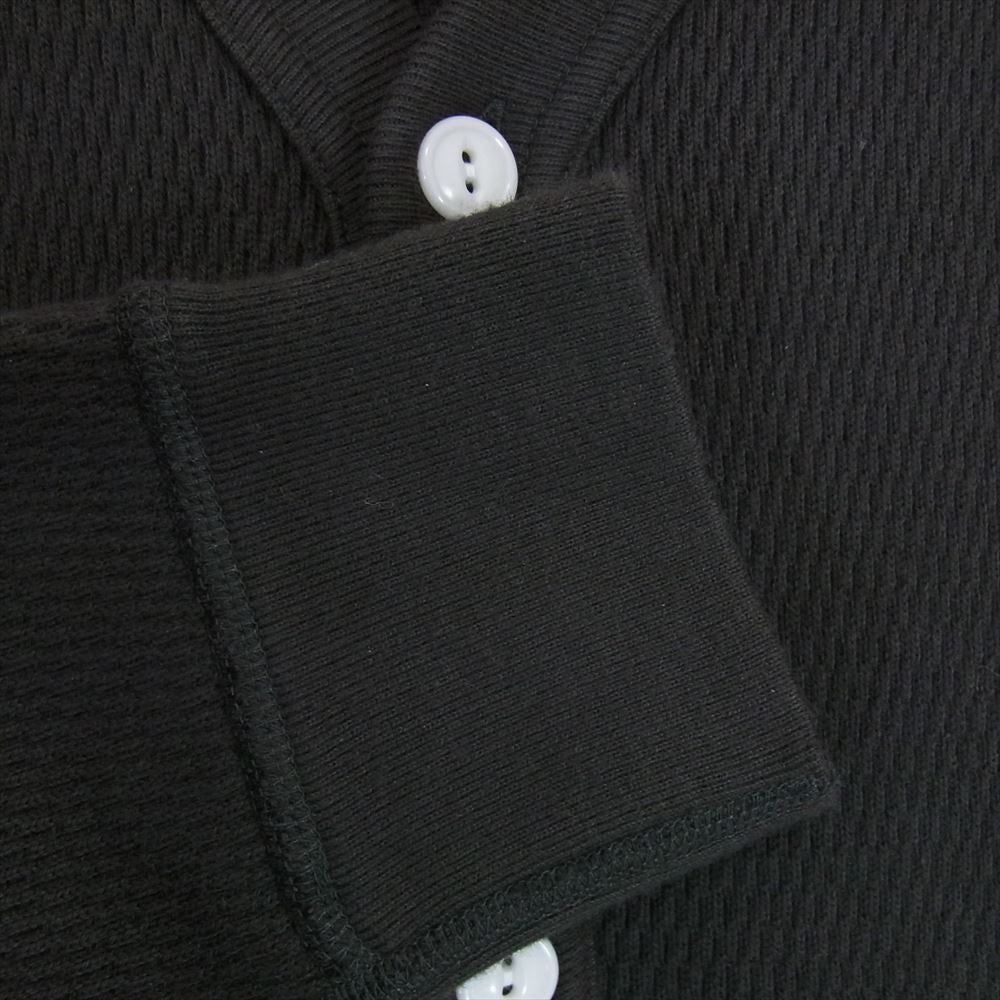 STANDARD CALIFORNIA スタンダードカリフォルニア SD Honeycomb Thermal Cardigan ハニカム サーマル カーディガン チャコール系 M【美品】【中古】