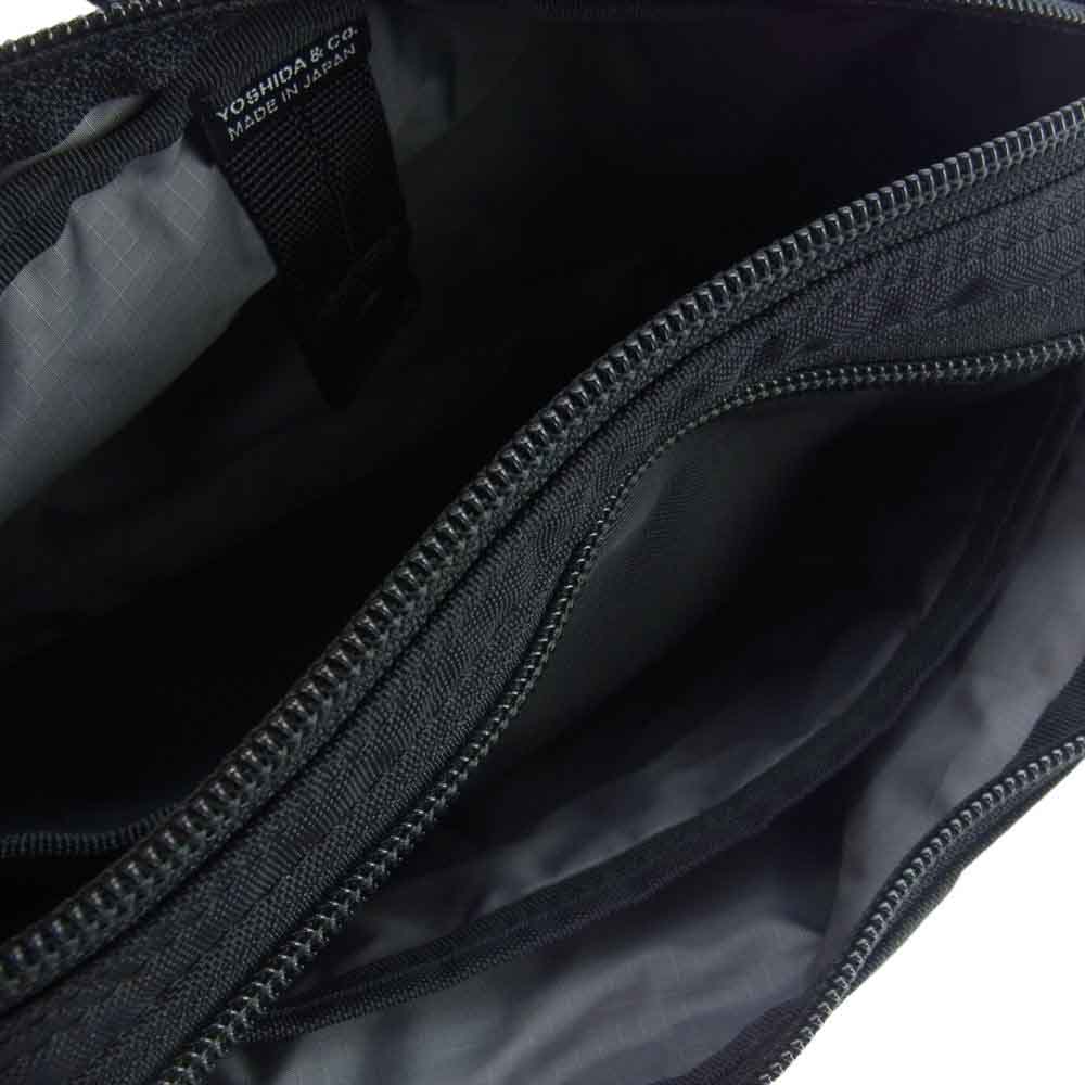 PORTER ポーター FLASH フラッシュ ウエストバッグ ブラック系【美品】【中古】
