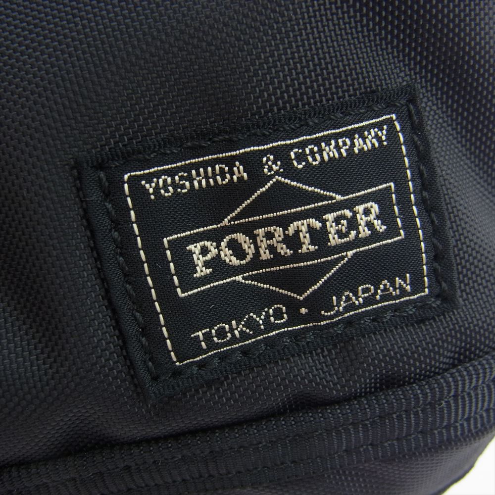 PORTER ポーター FLASH フラッシュ ウエストバッグ ブラック系【美品】【中古】
