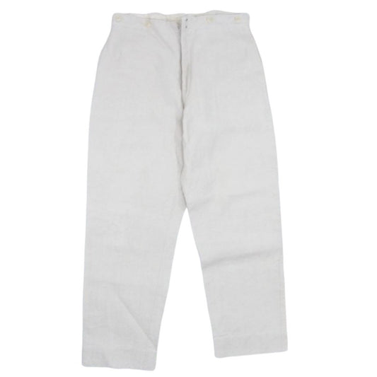 COMOLI コモリ 21SS T01-03011 ヘンプ ダック バックストラップ パンツ ベージュ系 2【中古】