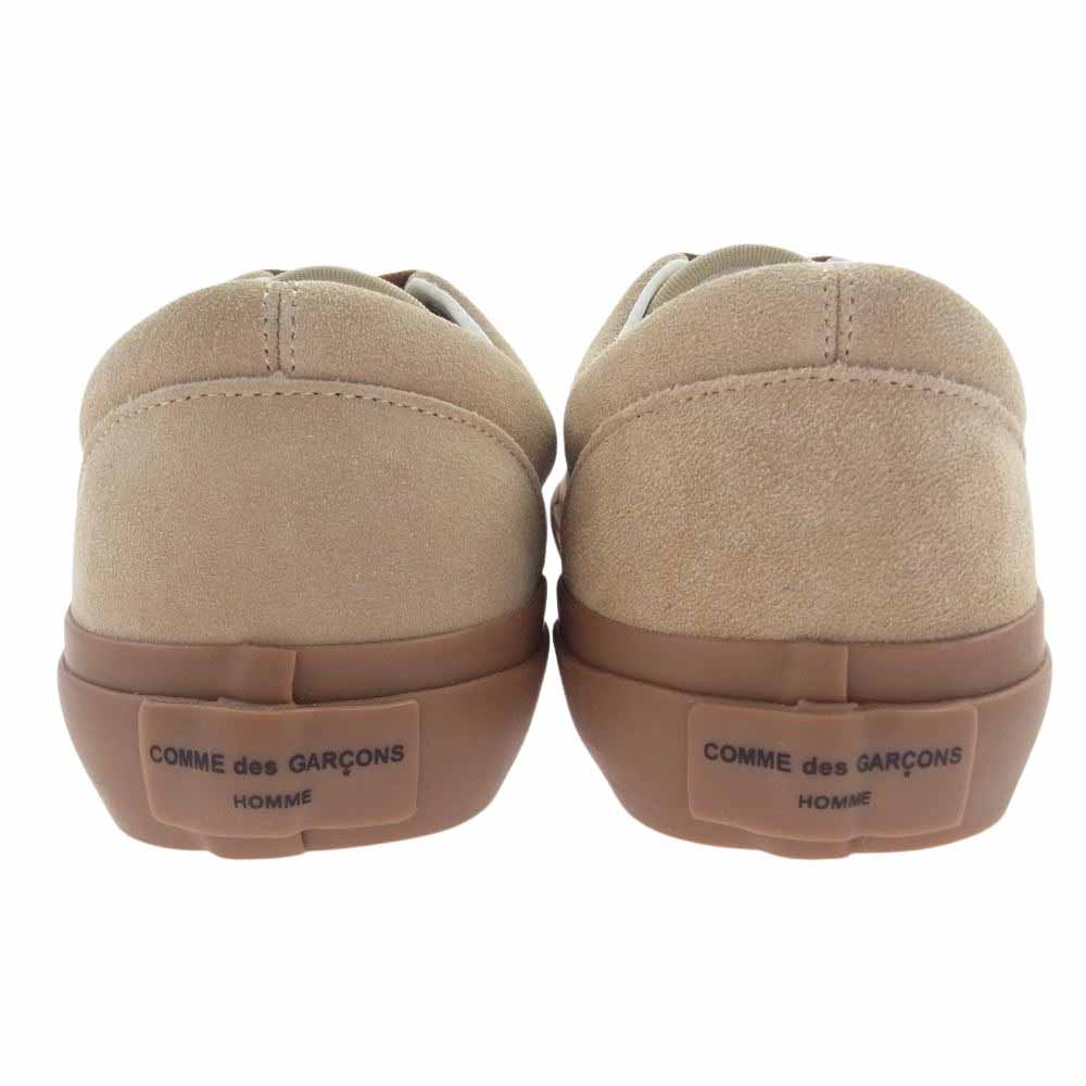 COMME des GARCONS HOMME コムデギャルソンオム HL-K106-001 Suede shoes-スウェード シューズ スニーカー ベージュ系 27.0cm【新古品】【未使用】【中古】