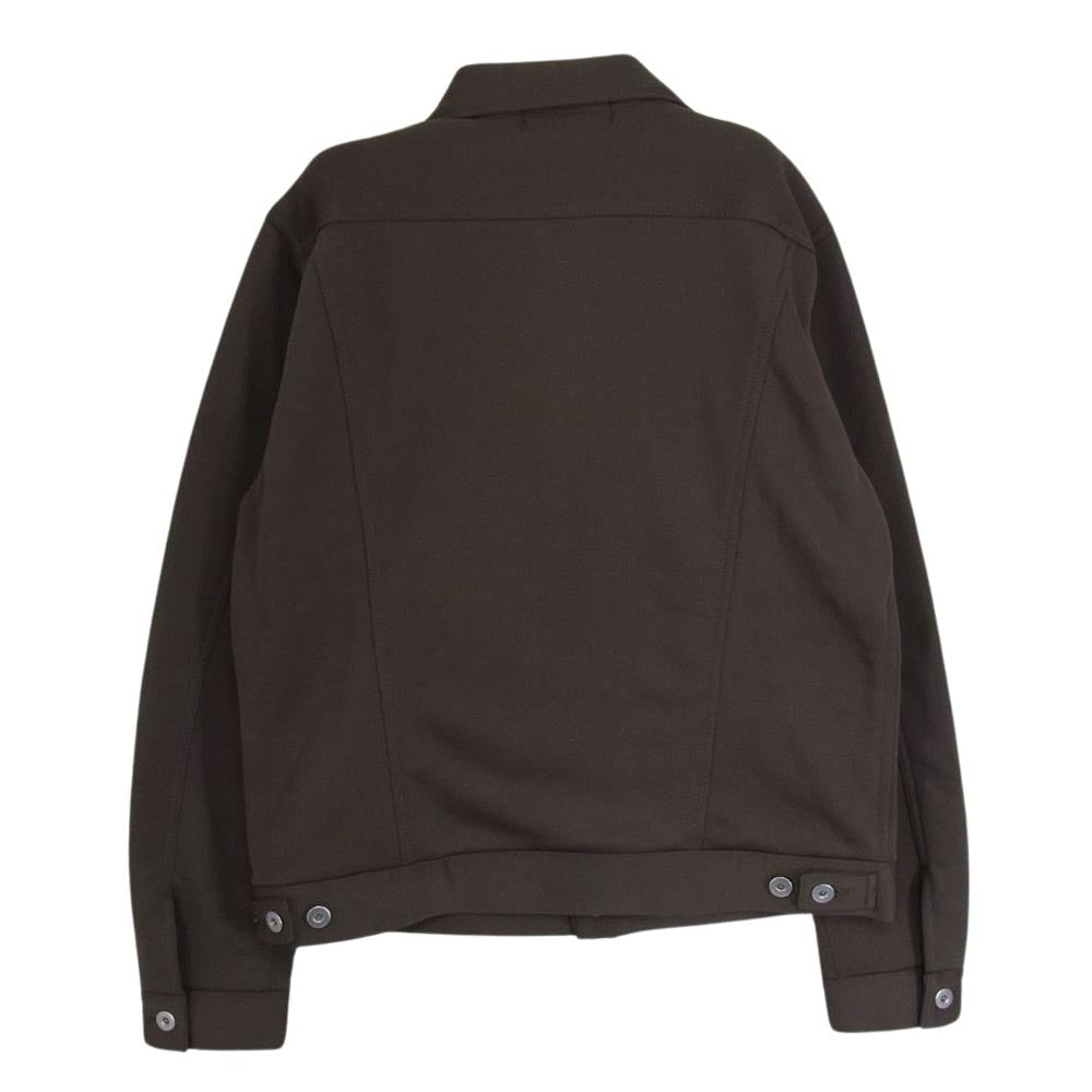 COMME des GARCONS HOMME DEUX コムデギャルソンオムドゥ AD2023 DL-T014-051-2-3 エステルコットンジャージ 3rd タイプ トラック ジャケット カーキ系 S【新古品】【未使用】【中古】