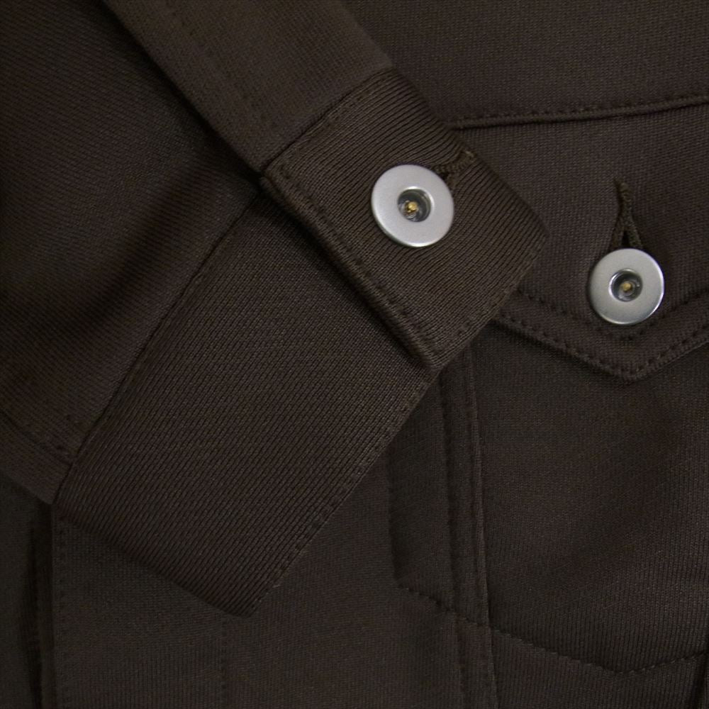 COMME des GARCONS HOMME DEUX コムデギャルソンオムドゥ AD2023 DL-T014-051-2-3 エステルコットンジャージ 3rd タイプ トラック ジャケット カーキ系 S【新古品】【未使用】【中古】