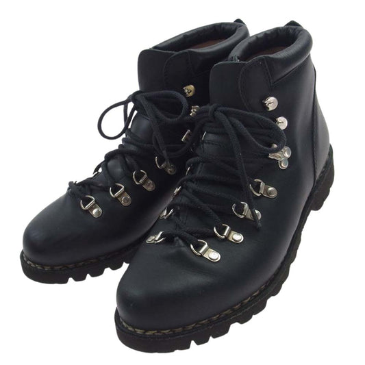 Paraboot パラブーツ 074612, AVORIAZ アヴォリアーズ マウンテン トレッキング レザー ブーツ ブラック系 8.5【中古】