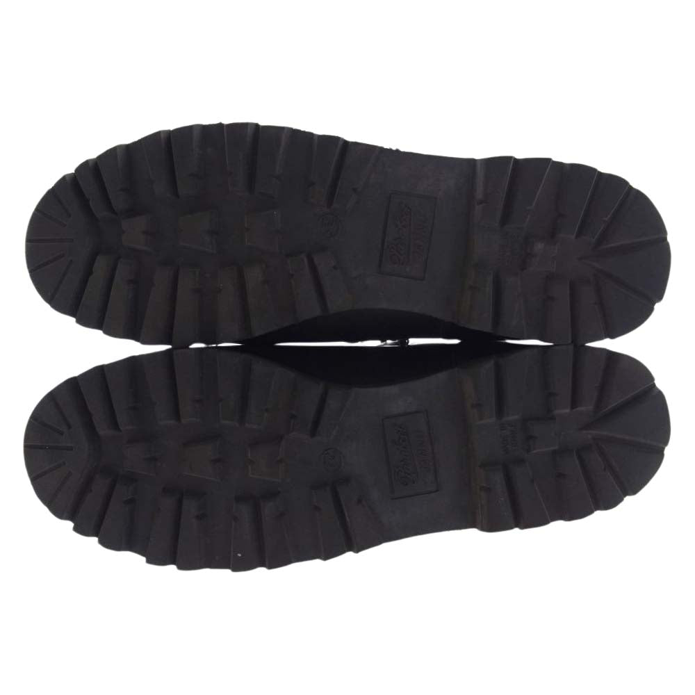 Paraboot パラブーツ 074612, AVORIAZ アヴォリアーズ マウンテン トレッキング レザー ブーツ ブラック系 8.5【中古】