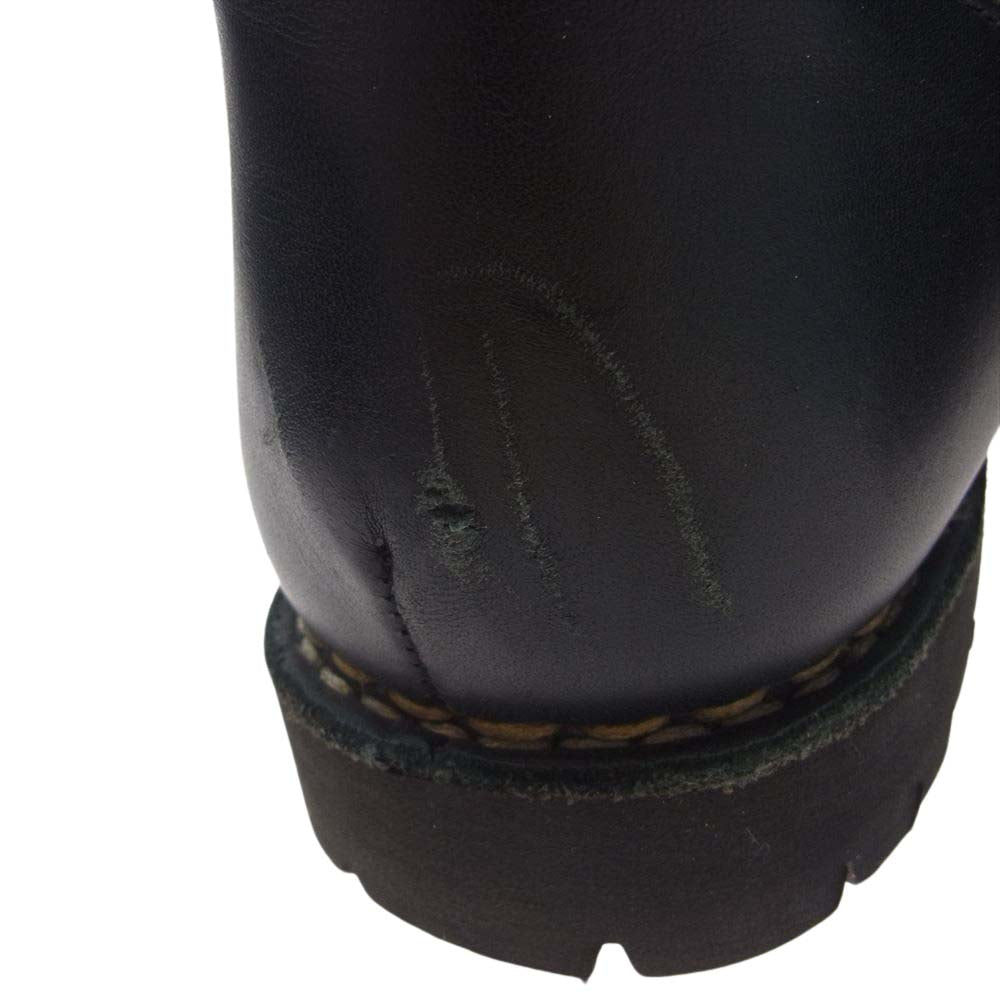 Paraboot パラブーツ 074612, AVORIAZ アヴォリアーズ マウンテン トレッキング レザー ブーツ ブラック系 8.5【中古】