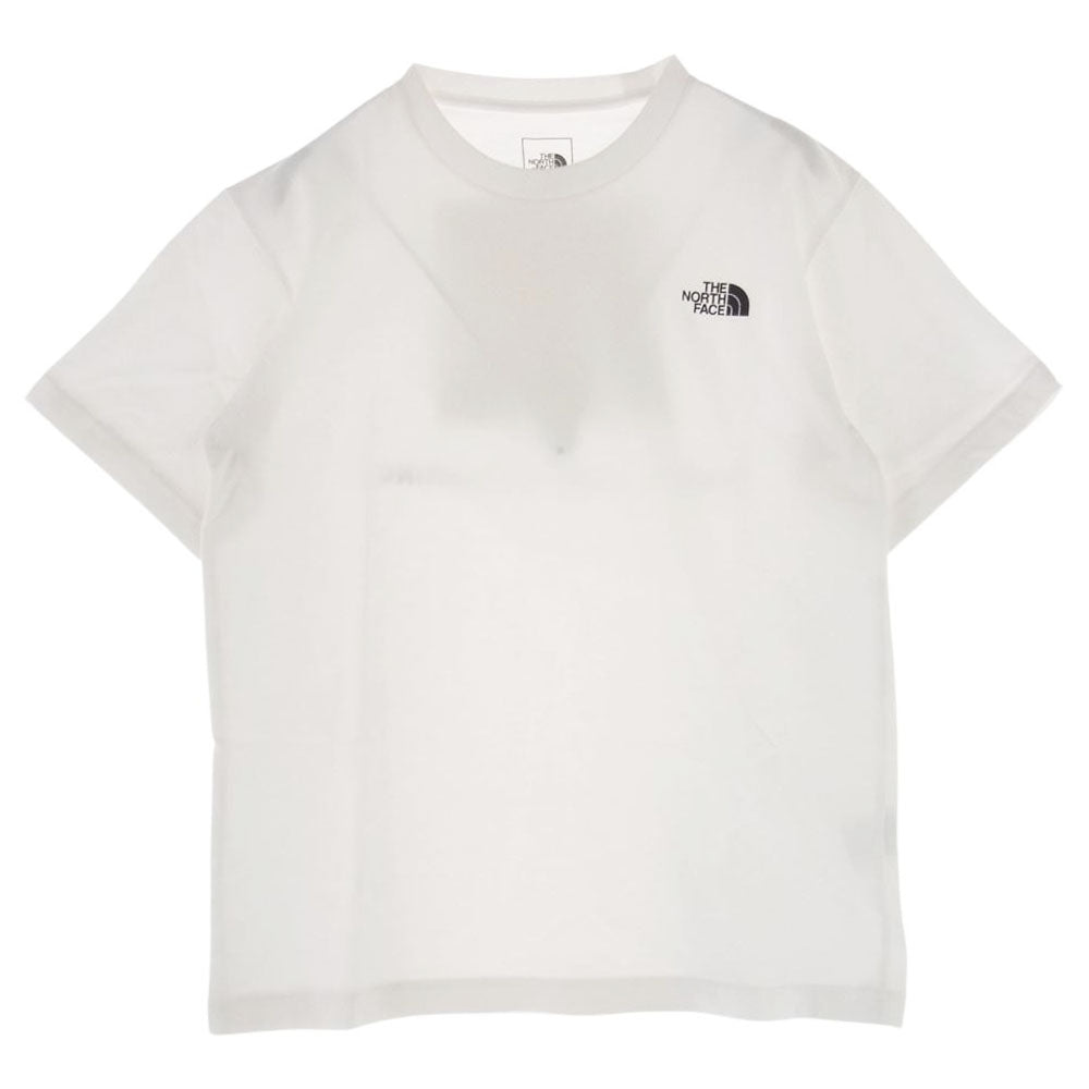 THE NORTH FACE ノースフェイス NT32206Z グラフィック バックプリント 半袖 Tシャツ ホワイト系 S【中古】