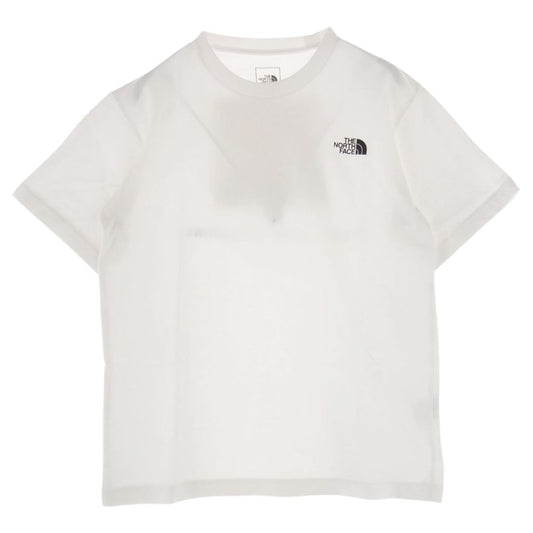THE NORTH FACE ノースフェイス NT32206Z グラフィック バックプリント 半袖 Tシャツ ホワイト系 S【中古】