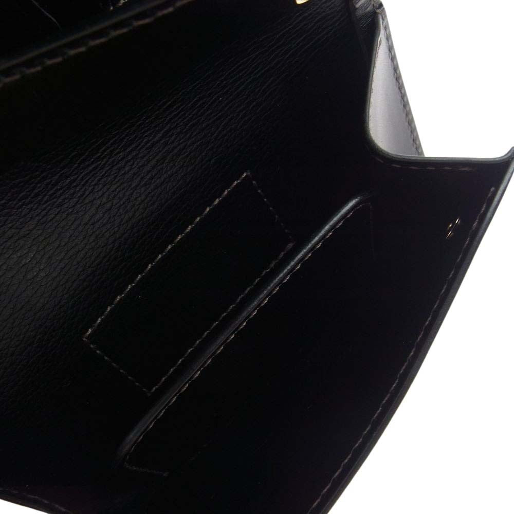 WILDSWANS ワイルドスワンズ BYRNE SD BK バーン サドルプルアップ レザー ウォレット 3つ折り財布 ブラック系【美品】【中古】