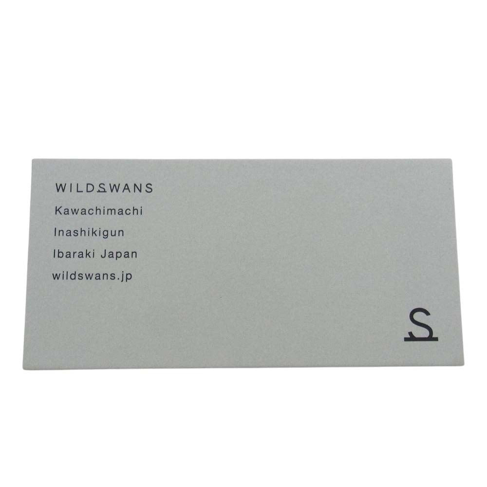 WILDSWANS ワイルドスワンズ BYRNE SD BK バーン サドルプルアップ レザー ウォレット 3つ折り財布 ブラック系【美品】【中古】
