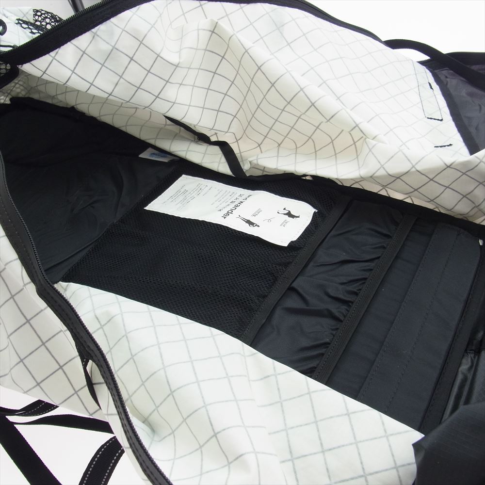 and wander アンドワンダー 574-3975002 ECOPAK 40L backpack エコパック バックパック リュック ブラック系 ホワイト系 F【新古品】【未使用】【中古】