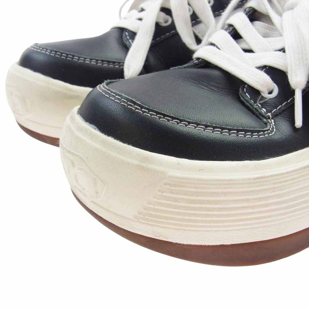 ノースウェーブ 90155020 Espresso Leather エスプレッソ レザー スニーカー ブラック系 41【中古】