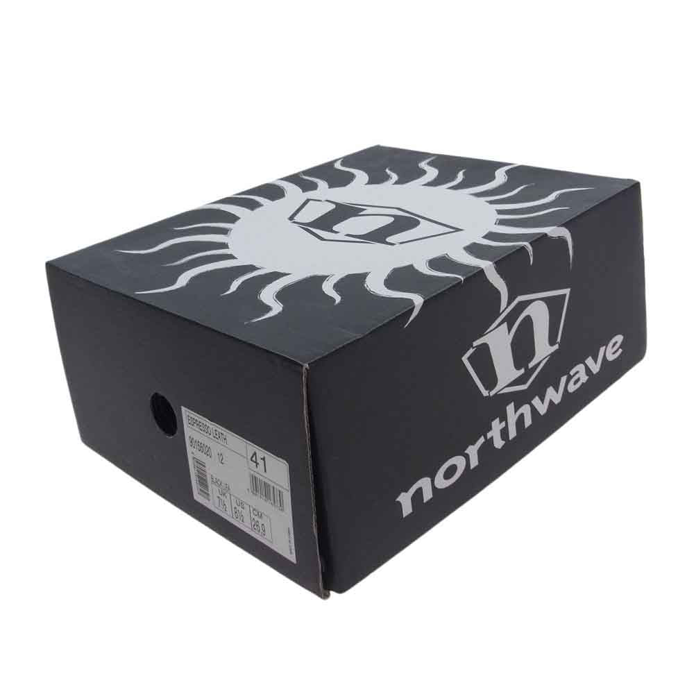 ノースウェーブ 90155020 Espresso Leather エスプレッソ レザー スニーカー ブラック系 41【中古】