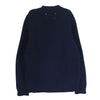 MAISON MARGIELA メゾンマルジェラ 15SS S30GP0163 四つタグ 14ライン クルーネック シルク ニット セーター ネイビー系 M【中古】