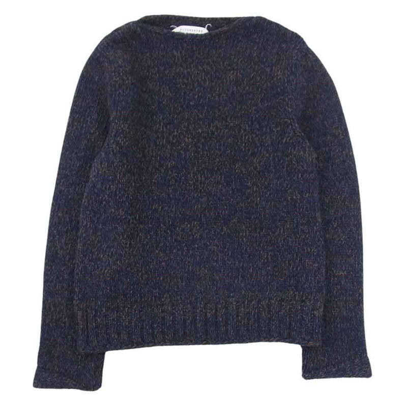 MAISON MARGIELA メゾンマルジェラ 15AW S50GP0036 10ライン HAND KNIT ウール ハンドニット セーター 四つタグ ネイビー系 M【中古】