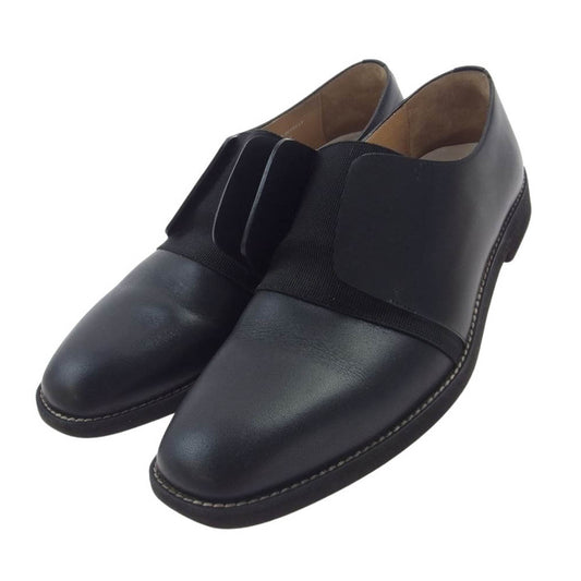 MAISON MARGIELA メゾンマルジェラ 15SS S57WR0012 22ライン レザー スリッポン シューズ ブラック系 41【中古】