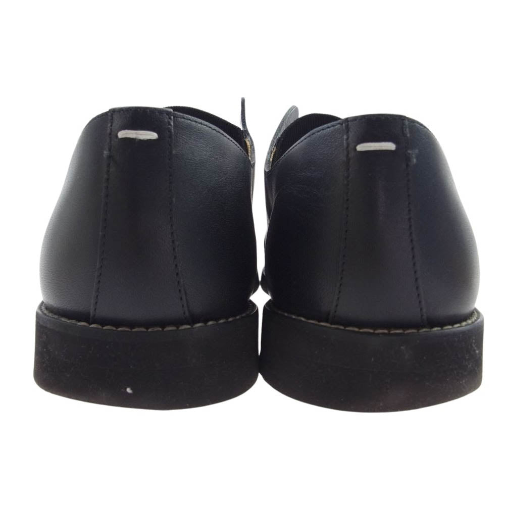 MAISON MARGIELA メゾンマルジェラ 15SS S57WR0012 22ライン レザー スリッポン シューズ ブラック系 41【中古】
