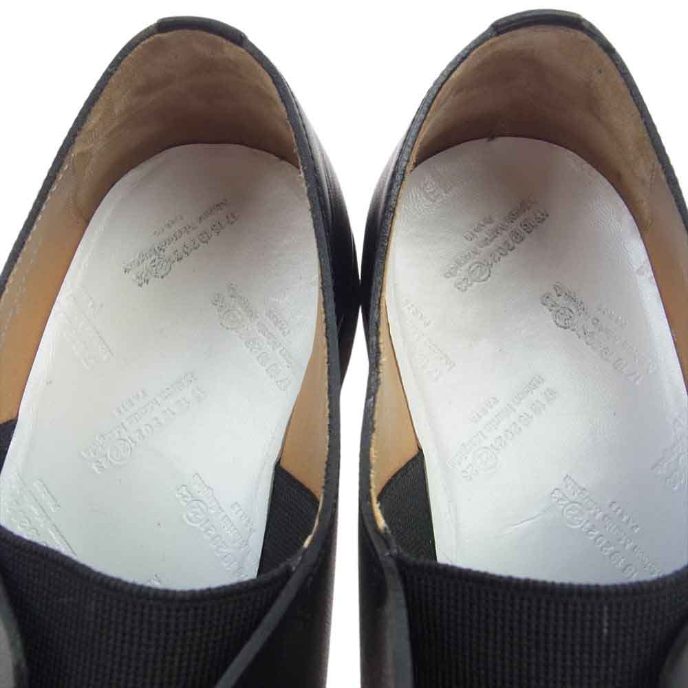MAISON MARGIELA メゾンマルジェラ 15SS S57WR0012 22ライン レザー スリッポン シューズ ブラック系 41【中古】