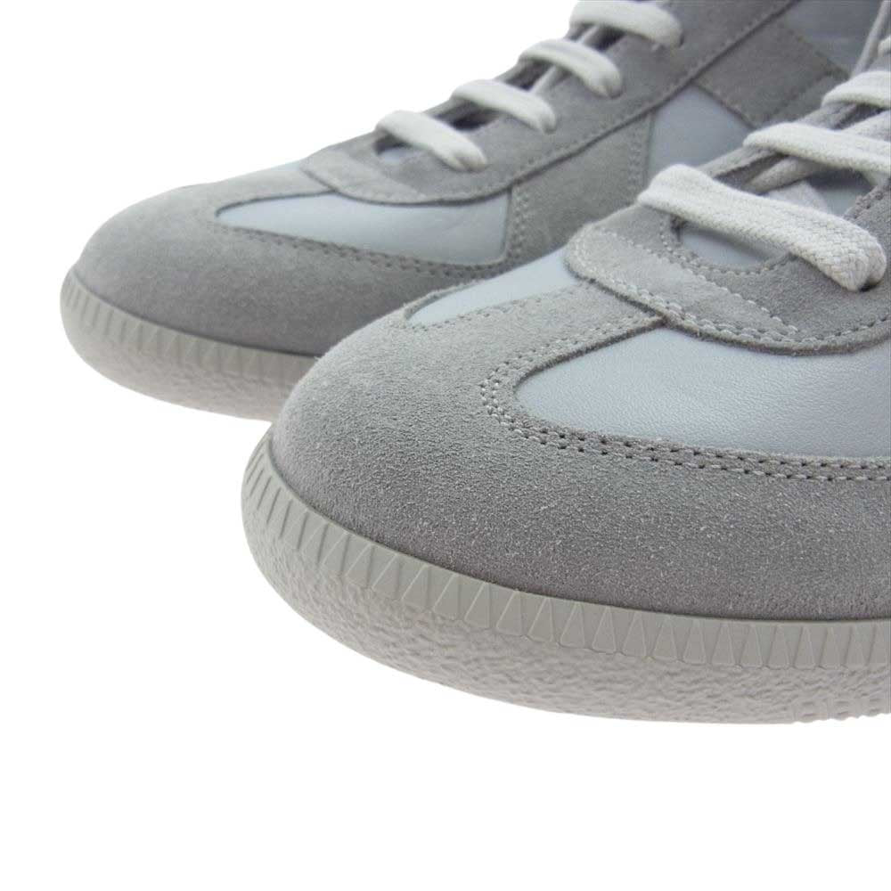 MAISON MARGIELA メゾンマルジェラ 18AW S57WS0236 22ライン REPLICA レプリカ ジャーマントレーナー ローカット スニーカー グレー系 40【新古品】【未使用】【中古】