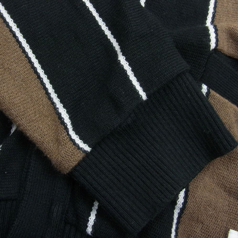 WACKO MARIA ワコマリア 23SS 23SS-WMK-KN12 STRIPED KNIT JACQUARD 
