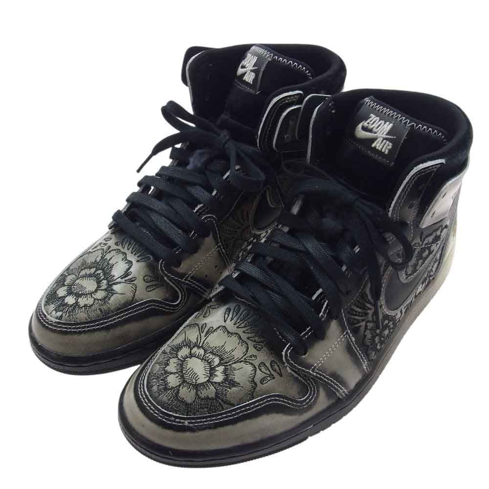 NIKE ナイキ  FQ8155-010 Air Jordan 1 High Zoom CMFT 2 Dia De Muertos エアジョーダン1 ハイ ズーム CMFT 2 ディア デ ムエルトス 27.5cm【中古】