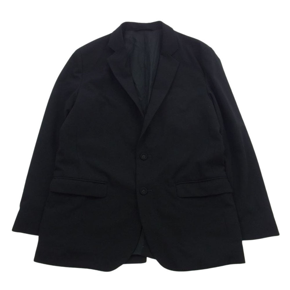 Iroquois イロコイ 600001 2B テーラード ジャケット STRECH BL ストレッチ イージー パンツ セットアップ スーツ ブラック系 1【中古】