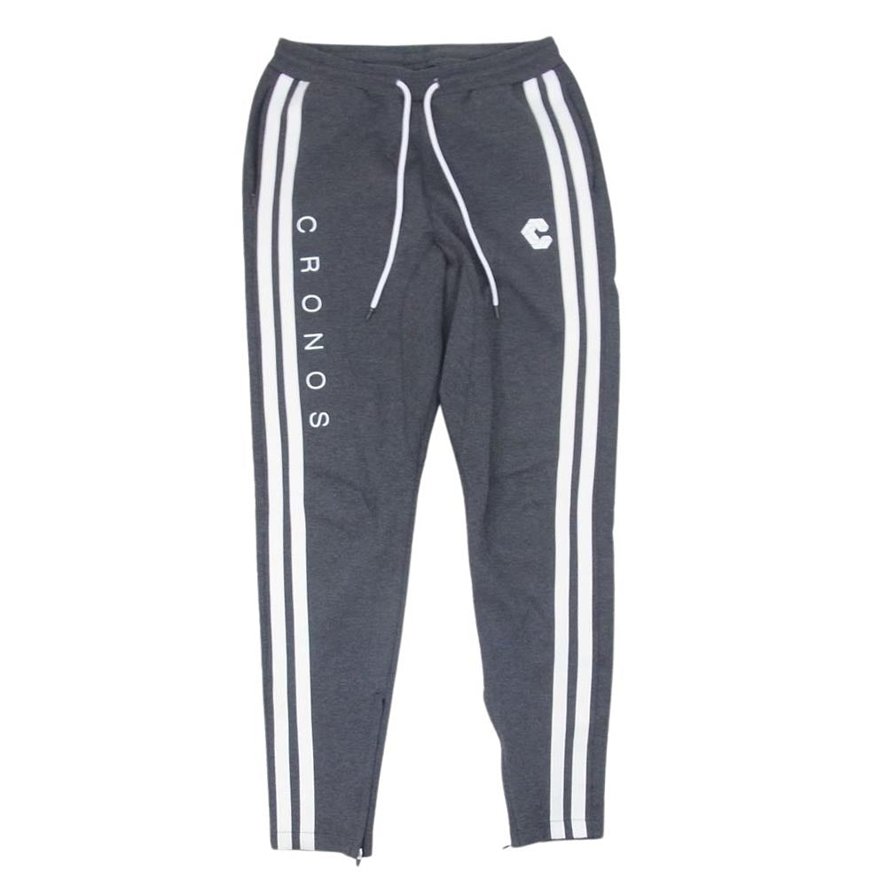 クロノス コットン ジョガーパンツ スウェットパンツ グレー グレー系 M【中古】