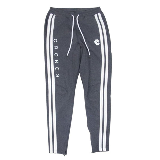 クロノス コットン ジョガーパンツ スウェットパンツ グレー グレー系 M【中古】
