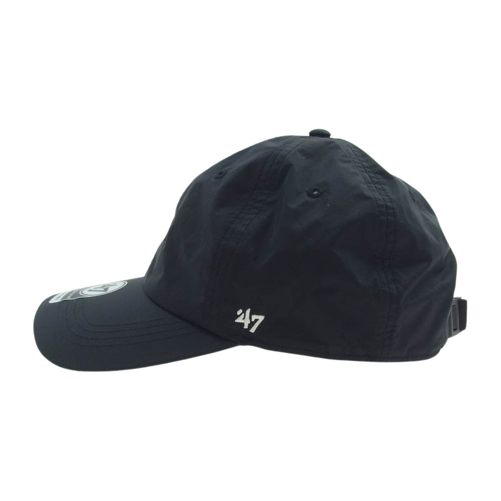 NANGA ナンガ × 47BRAND AURORA CAP リップストップ ナイロン ベースボールキャップ ブラック系【美品】【中古】