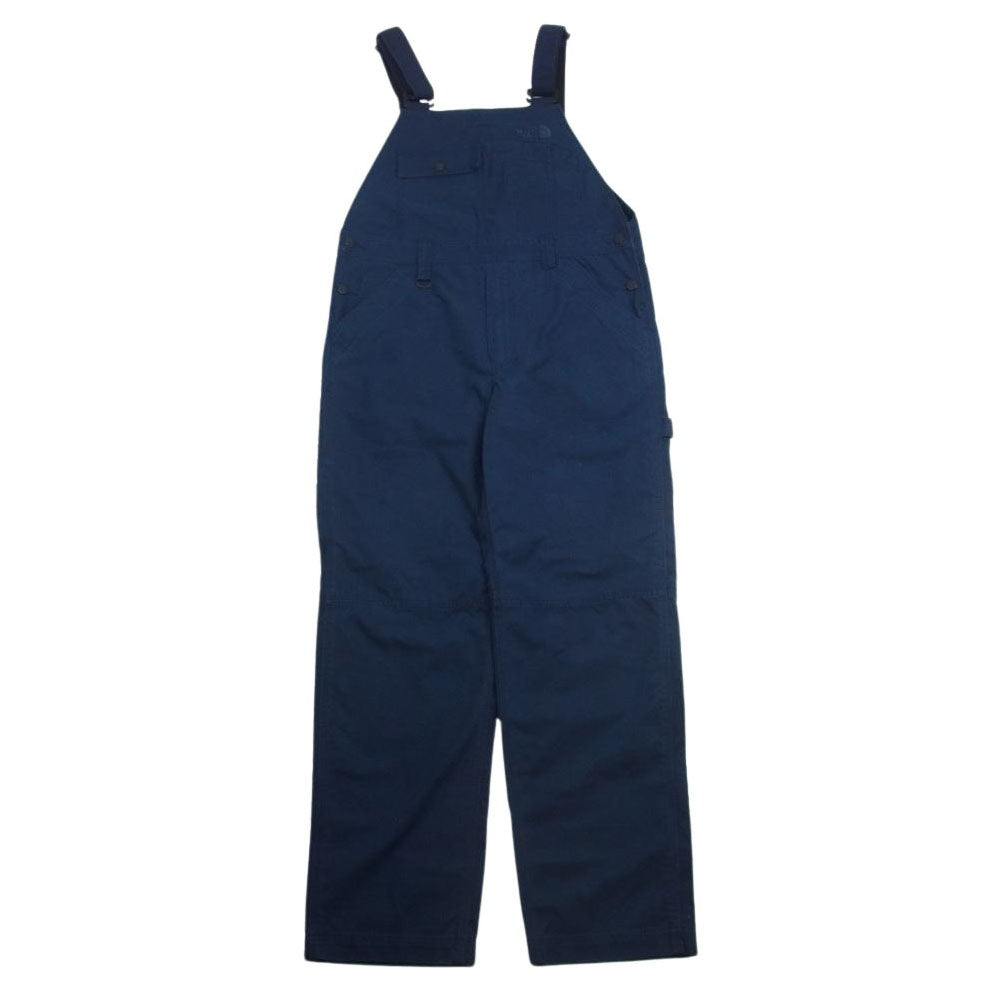 THE NORTH FACE ノースフェイス NB81946 FIREFLY OVERALL リップストップ コットン オーバーオール ネイビー系 M【中古】
