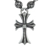 CHROME HEARTS クロムハーツ（原本無） #1 1B 20 SM CH CRS スモール CHクロス クロスボール ネックレス シルバー系【中古】