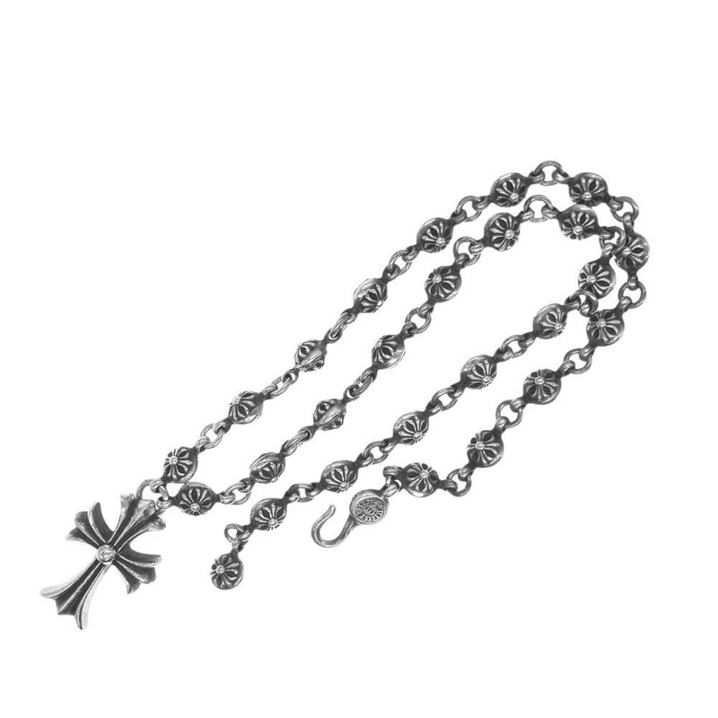 CHROME HEARTS クロムハーツ（原本無） #1 1B 20 SM CH CRS スモール CHクロス クロスボール ネックレス シルバー系【中古】