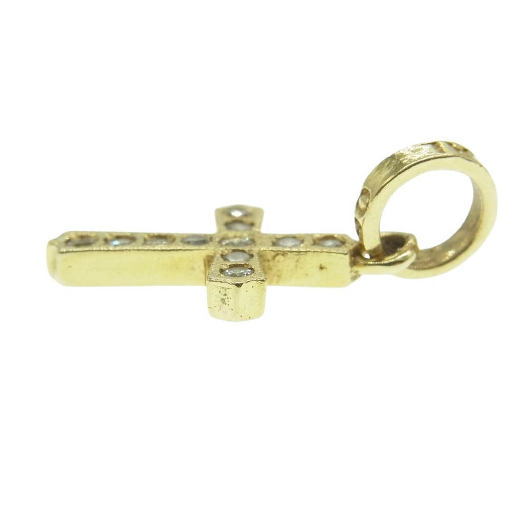 ROYAL ORDER ロイヤルオーダー 18K STARLET W/DIAMONDS 18K クロス ダイヤモンド ペンダントトップ   ゴールド系【中古】