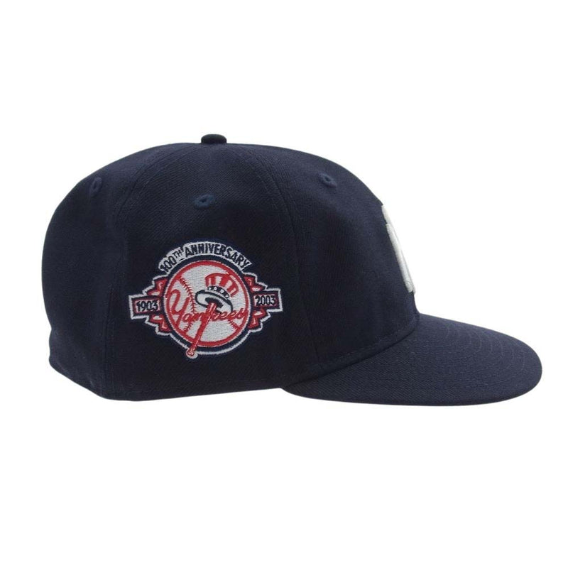 NEW ERA ニューエラ NewYork Yankees 100th ニューヨーク ヤンキース 100周年モデル   ネイビー系【中古】