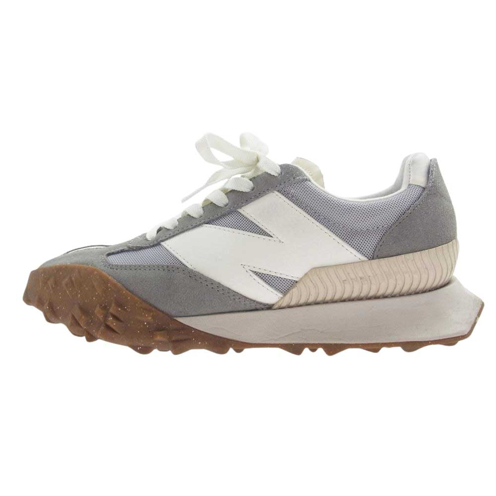 NEW BALANCE ニューバランス UXC72RF ローカット スエード スニーカー グレー系 25.5cm【中古】