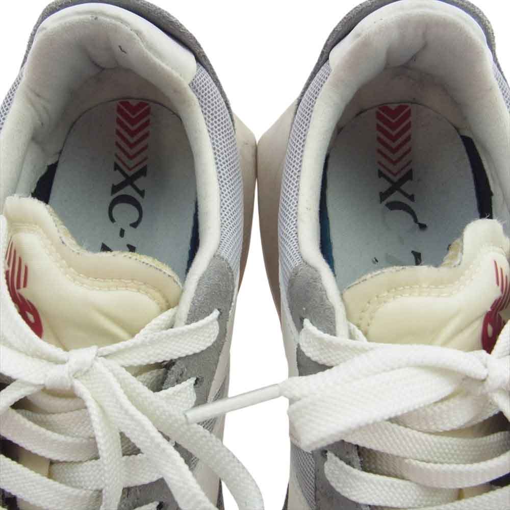NEW BALANCE ニューバランス UXC72RF ローカット スエード スニーカー グレー系 25.5cm【中古】