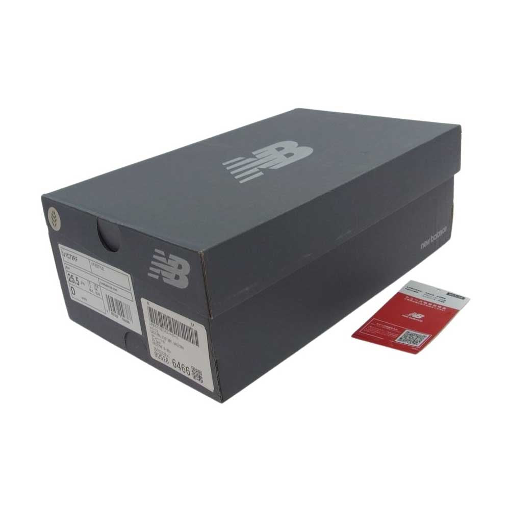 NEW BALANCE ニューバランス UXC72RF ローカット スエード スニーカー グレー系 25.5cm【中古】